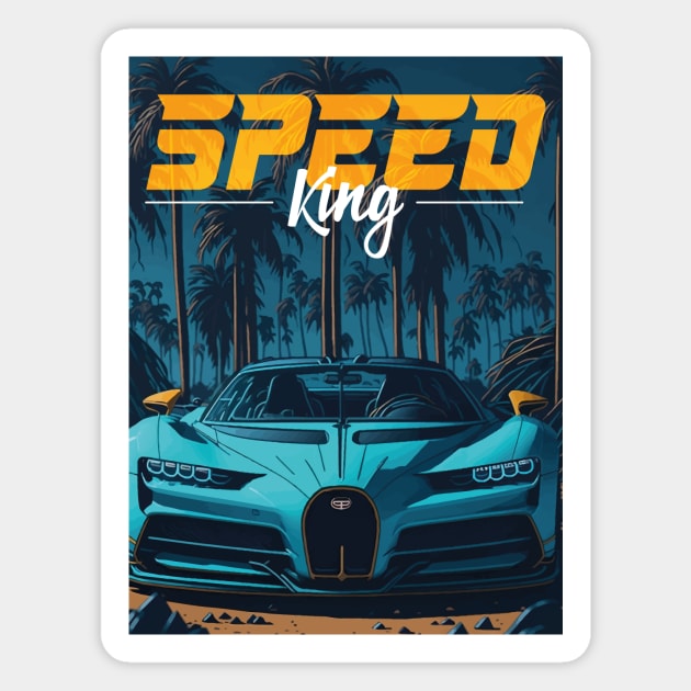 Speed King Magnet by By_Russso